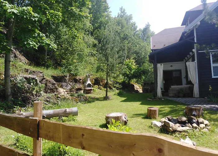 Pod Kaplickou Деревянный коттедж